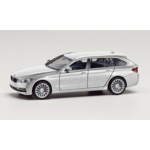 Herpa 430708-002 - BMW 5 Touring (G31), zilver metallic