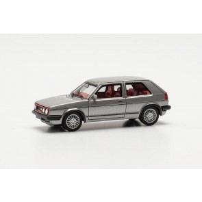 Herpa 430838-002 - VW Golf II GTI, zilver metallic