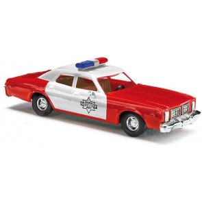 Busch 46617 - 1/87 DODGE MONACO POLICE SHERIFF 1976