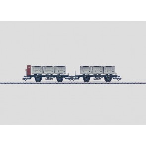 Marklin 48946 - 2-delige set kolenbakwagens, DB III