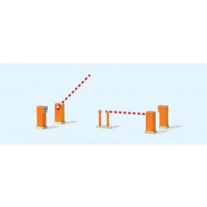 Preiser 17285 - 1:87 Slagbomen bij parkeerplaats