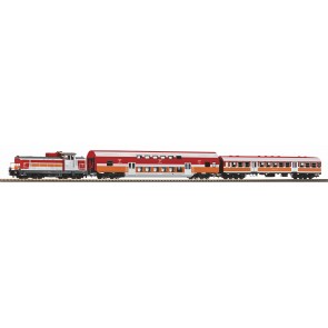 Piko 57114 - S-Set Diesellok Sm42 +1x Doppelstockwg. + 1x 120A Personenwg. Polregio A-Gleis & B VI