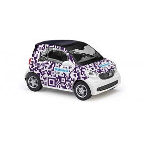 Busch 50723 - 1/87 SMART FORTWO COUPÉ DIAKONIE FULDA 2014 