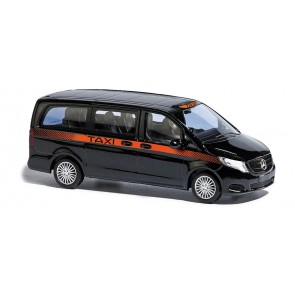 Busch 51168 - 1/87 MERCEDES V-KLASSE ENGLISCH TAXI SCHWARZ 2014 