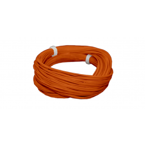 Esu 51944 - Hochflexibles Kabel, Durchmesser 0.5mm, AWG36, 2A, 10m Wickel, Farbe orange