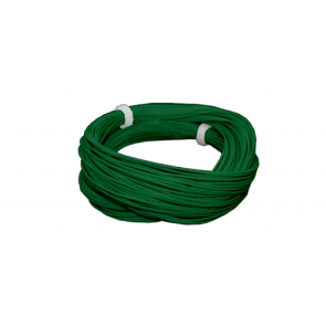 Esu 51945 - Hochflexibles Kabel, Durchmesser 0.5mm, AWG36, 2A, 10m Wickel, Farbe grün