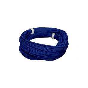 Esu 51949 - Hochflexibles Kabel, Durchmesser 0.5mm, AWG36, 2A, 10m Wickel, Farbe blau