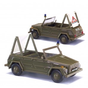 Busch 52725 - 1/87 VW 181 KURIERWAGEN BUNDESW. FELDJÄGER 1970 