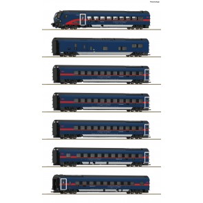 Roco 5500004 - 7-delige set Nightjet ÖBB DC