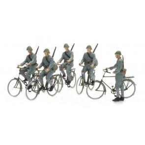 Artitec 5870006 - NL fietsende soldaten 1940 (5x)