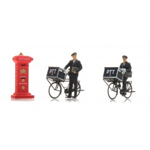Artitec 5870052 - Postbodes op fiets met postbus (2x)