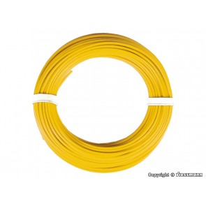 Viessmann 6864 - Kabelring, 0,14 mm², gelb,10m