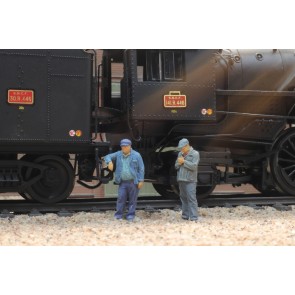 Artitec 5870094 - SNCF loco crew Fugain 2x