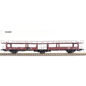 Exact train EX20009 - DB-ATG Laekkms 542 Autotransporter Blechverkleidung 21 RIV 80 DB 426 5 483-4 Pex 20007C