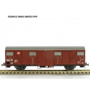 Exact train EX20412 - DBAG Gbs 252 Güterwagen mit DGAG Emblem Epoche 5