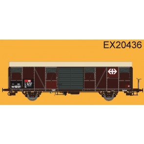 Exact train EX20436 - SBB Gbs Güterwagen Nr 3 Epoche 5 