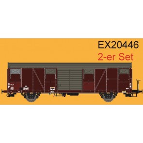 Exact train EX20446 - SBB J4 Güterwagen 24408 Epoche 3EX20446A, SBB J4 Güterwagen 24425 Epoche 3EX20446B