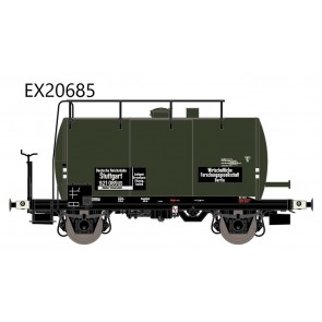 Exact train EX20685 - DRG 30m3 Leichtbau Uerdinger Bauart Kesselwagen Wifo Grün