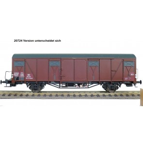 Exact train EX20724 - DB Gbs 254 Nr. 150 4 984 Güterwagen Bremserbühne mit DB Emblem mit Farbflächen Epoche Ivb