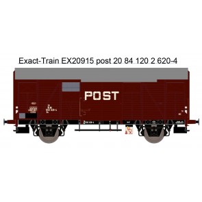Exact train EX20915 - NS Gs 1410 Post mit braunen Luftklappen Epoche IV Nr. 1202 620-4