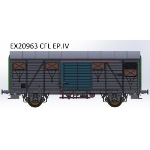 Exact train EX20963 - CFL .Gs EUROP Güterwagen Epoche IV