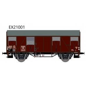 Exact train EX21001 - DB Gmms 60 EUROP mit aluminium Luftklappen Epoche III Nr. 161670