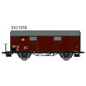 Exact train EX21058 - DB Gs 211 EUROP mit Bremserbühne und braun Luftklappen Epoche IV Nr. 123 0 897-1