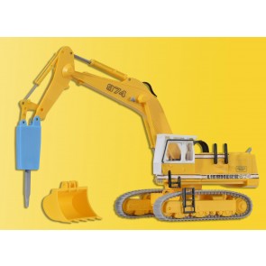 Kibri 11271 - H0 LIEBHERR974 m.Schutzkaefig