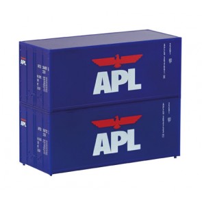 Piko 46102 - TT-Container-Set 2 x 20' APL