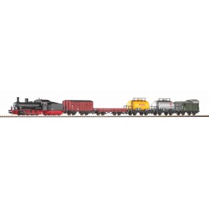 Piko 57123 - S-Set Güterzug Dampflok G7 + 5 Wg. A-Gleis & B III