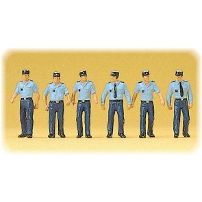 Preiser 10341 - 1:87 Franse politieagenten in zomer-outfit