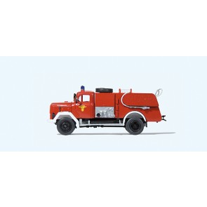 Preiser 31257 - 1:87 Magirus brandweer schuimblus voertuig - bouwpakket