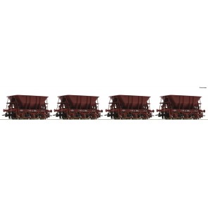 Roco 6600068 - 4er Set Erzwagen Mas SJ #1    