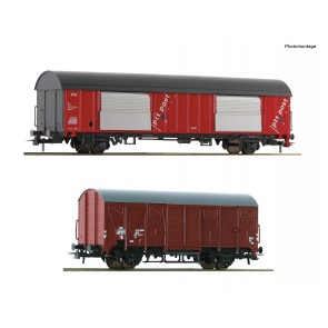 Roco 6600074 - 2er Set Postwagen NS          