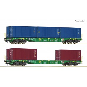 Roco 76007 - 2er Set Cont.Tragw. STB       