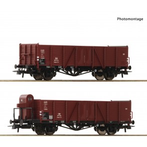 Roco 76289 - 2er Set off.Güterwag. DB      