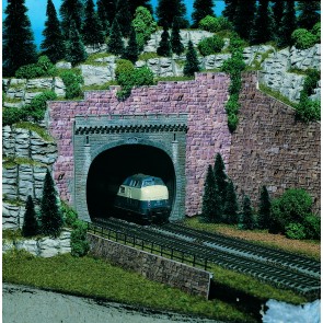 Vollmer 42502 - H0 Tunnelportal, zweigleisig,