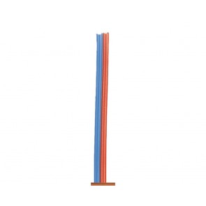 Brawa 32420 - Doppellitze 0,25 mm², 25 m Spule, blauw/rood