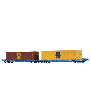 Brawa 48105 - H0 Containerw. Sffggmrrss VTG, VI, MSC
