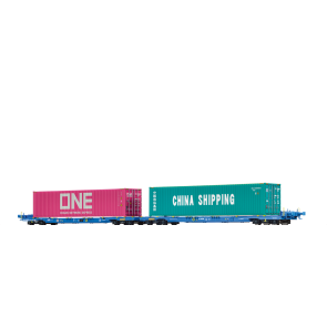 Brawa 48106 - H0 Containerw. Sffggmrrss VTG, VI, China