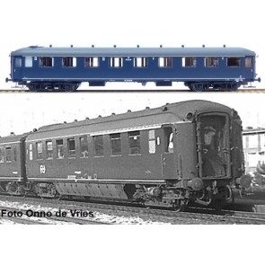 Exact train EX10050 - NS AB7374 Plan K (Originalversion ( Ohne 1 Klasse Linie)) und AB6240 Berlinerblau (Set)