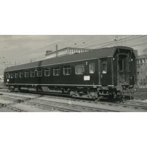 Exact train EX10103 - NS B 51 84 50-40 001-6 Plan N Liegewagen  Berlinerblau, Ohne NS Logo