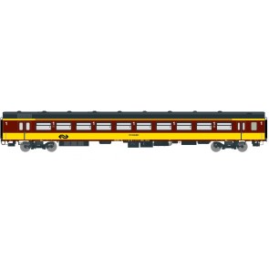 Exact train EX11080 - NS ICR für den Beneluxzug nach België Reisezugwagen A ( Farbe Gelb / Rot) Epoche IV
