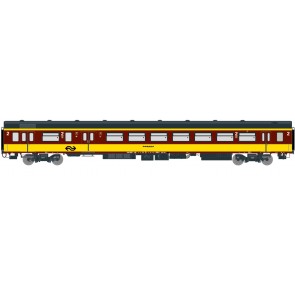 Exact train EX11081 - NS ICR für den Beneluxzug nach België Gepäckwagen BKD ( Farbe Gelb / Rot) Epoche IV