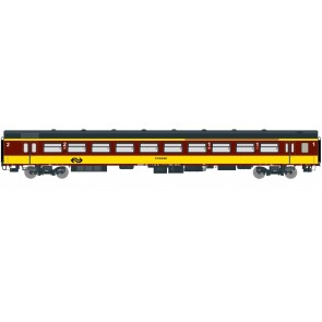 Exact train EX11083 - NS ICR für den Beneluxzug nach België Reisezugwagen A4B6 ( Farbe Gelb / Rot) Epoche IV