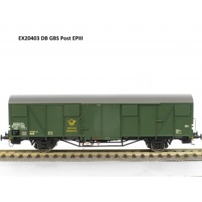 Exact train EX20403 - DB Güterwagen DBP Post Ep.III Deutsche Bundespost