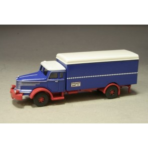 Minis LC3305- 1/160 Krupp Titan Koffer blau-rot