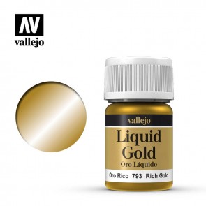 Vallejo 70793 - MODEL COLOR RICH GOLD (#214)