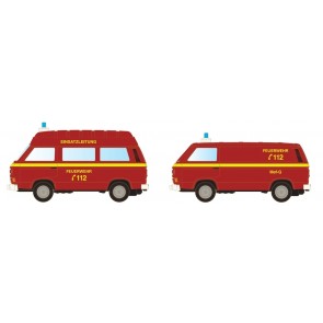 Minis LC4342 - 1:160 VW T3 2ER SET FEUERWEHR