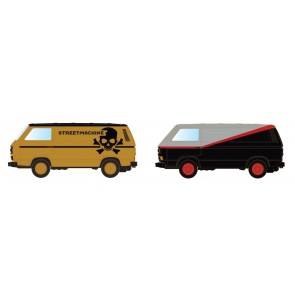 Minis LC4344 - 1:160 VW T3 2ER SET TUNING (METALLIC SERIE) 